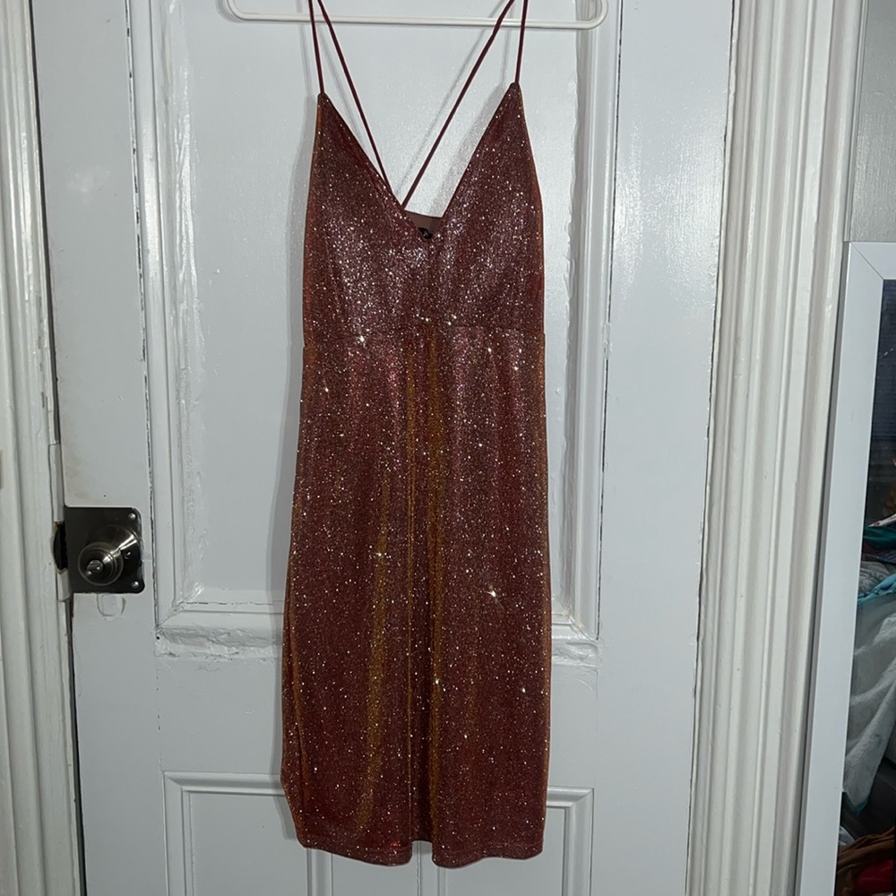 Revamped Sparkly Cocktail Dress